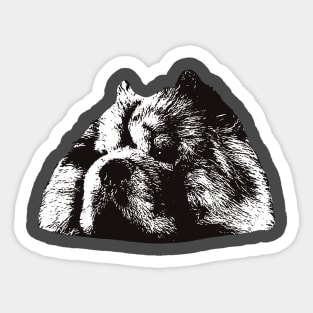 Chow Chow - Chow Chow Christmas Gifts Sticker